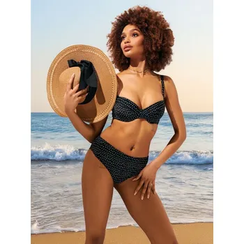 Dámská móda Sinsay - Dámské plavky horní díl - černá - 694AM-99X - 694AM-99X-70B-1