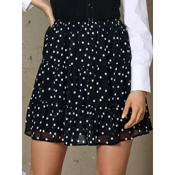 Dámská sukně Sinsay - Mini sukně s vrstveným efektem - vícebarevná - 162FJ-MLC - 162FJ-MLC-XXL