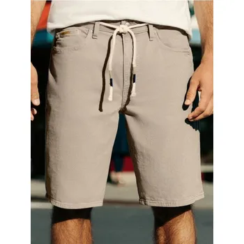 Pánské kraťasy Sinsay - Džínové kraťasy - limetková - 7962Y-72X - 7962Y-72X-30