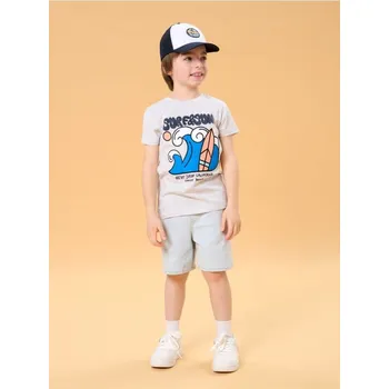 Chlapecké tričko Sinsay - Tričko s krátkým rukávem - šedá - 230DC-09M - 230DC-09M-140