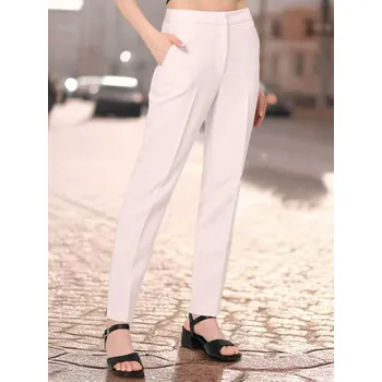 Dámská móda Sinsay - Cigaretové kalhoty - oranžová - 095EP-20X - 095EP-20X-XXS