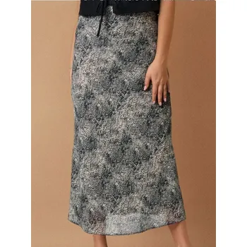 Oblečení a móda Sinsay - Midi sukně se zvířecím vzorem - vícebarevná - 164FJ-MLC - 164FJ-MLC-XXL