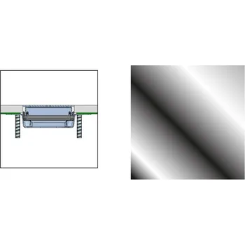 sprchový žlab Rošt Profilpas DESIGN COVER XPD/90 nerez leštěná