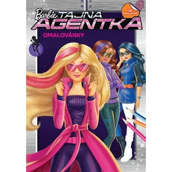 Pohádka Mattel Barbie Tajná agentka Omalovánky Stav: Nová - lehce poškozená