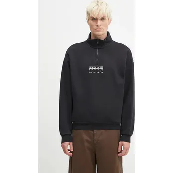 Pánská mikina Bavlněná mikina Napapijri B-Premium Hz NP0A4I6N9411 černá 99X, vel. XL