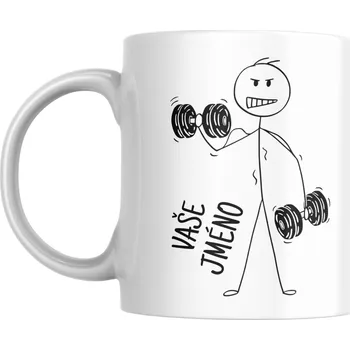 GRAVENO Fitness hrnek se jménem