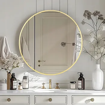 Zrcadlo Zrcadlo nástěnné LunaMirror kulaté 76 x 76 mm