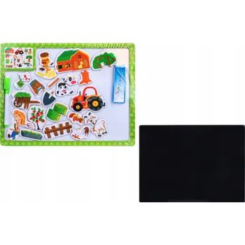 kreativní sada Magnetická tabule, stíratelná za sucha 30x23 cm