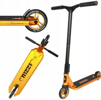 Koloběžka Freestyle Koloběžka NKD RIZZ Stunt Scooter Zlatá 81 cm