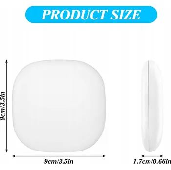 Kosmetické zrcátko MOLBORY LED Zrcátko s 1×/5× Zvětšením, Skládací, pro Dívky