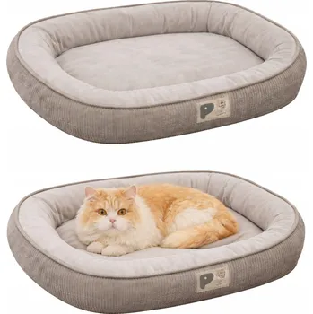 Pelíšek pro psa MEBLE ODNOWA pelíšek pro psa šedý 50 cm x 40 cm