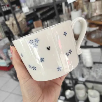 Bastion Collections Hrnek BLUE DAISIES, 300ml b320181