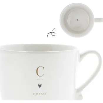 Bastion Collections Hrnek COFFEE in black/caramel, 300 ml b320133