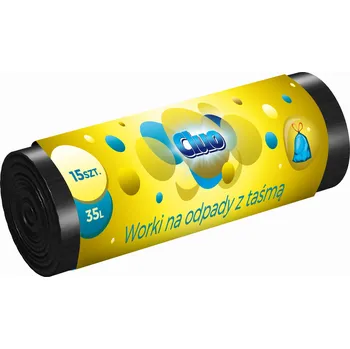 Pytle na odpadky Univerzální pytle na odpad Cluo Pytle na odpad 35l 15 ks