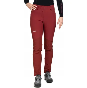 Dámské kalhoty SALEWA Dámské trekové kalhoty Agner Dst červené 36_S