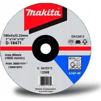 Brusný kotouč Brusný kotouč Makita D-18471 180 x 22,2 mm