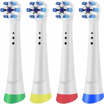 Elektrický zubní kartáček Hlavice k zubnímu kartáčku Oral-B iO náhradní bílý normální 4 ks
