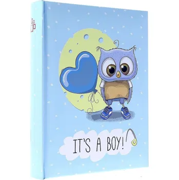 Fotoalbum Fotoalbum 9x13/200 B35200S Gedeon OWL modré a050097