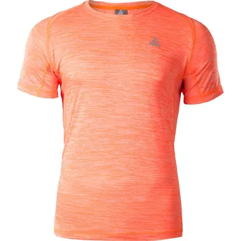 Pánské oblečení Pánské Tričko s krátkým rukávem PEAK F66201 F66201-FLU ORAN – Oranžová XXL