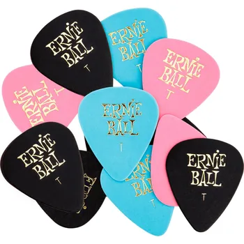 Hudební nástroj Ernie Ball 9176 Cellulose Picks Thin Assorted 12-Pack + prodloužená záruka 3 roky