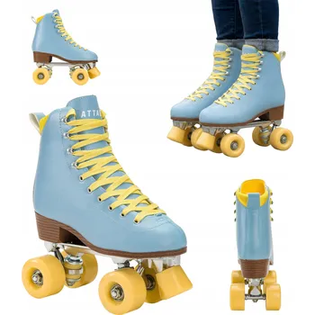 Kolečkové brusle Dámské Kolečkové Brusle brusle ATTABO Cascada modré, ABEC-7 GRIP VENTILATION 41