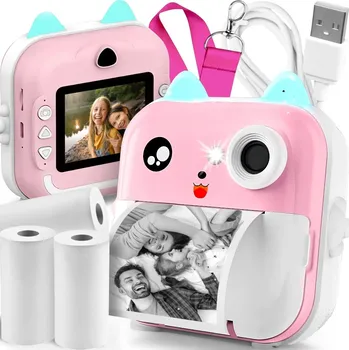 Digitální kompakt INSTANTNÍ FOTOAPARÁT S TISKÁRNOU ZNAČKY * GALAXIA *