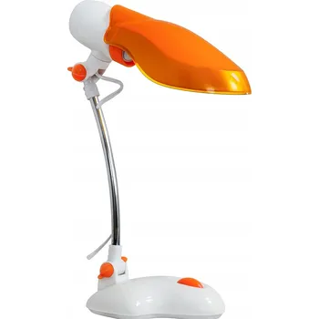 Lampička Stolní lampička Krislamp BÍLÁ, ORANŽOVÁ, výkon až 40 W