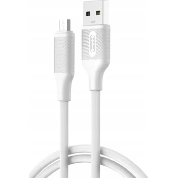 Datový kabel Kabel XO USB - microUSB typ B, 1 m, bílý