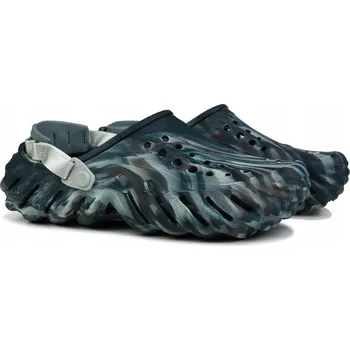Pánské pantofle Crocs pánské pánské pantofle ECHO MARBLED CLOG NAZOUVÁKY, pantofle velikost 46-47