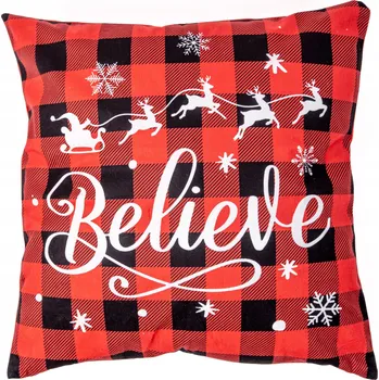 Povlak na polštářek Vánoční dekorativní povlak na polštářek Jasiek DÁREK MORAJ 45x45