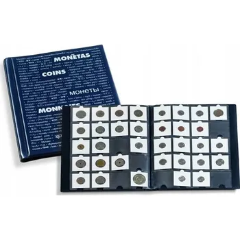 Sběratelství Leuchtturm album na holdery s 10 stranami po 20 držáků na každé straně