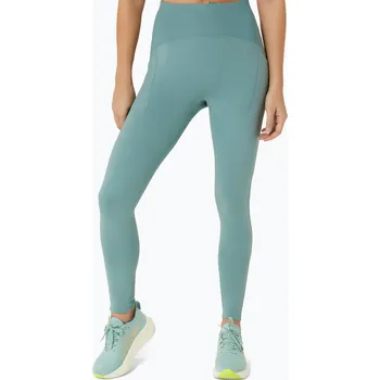 Dámské oblečení Dámské běžecké legíny ASICS Road Winter High Waist celadon