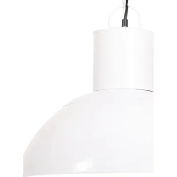 vidaXL Závěsné svítidlo 25 W kulaté 48 cm E27 [320563] Barva: Bílá