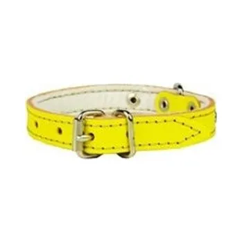 Obojek pro psa Obojek kožený hladký podložený 40cmx16mm