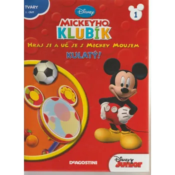 Pohádka Disney Mickeyho klubík Kulatý Stav: Nová - lehce poškozená