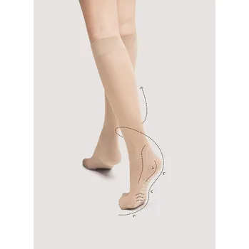 Dámské punčochy Masážní podkolenky Fiore Body Care Massage M 2100 20 den Velikost: ONE SIZE, Barva: Světle tělová