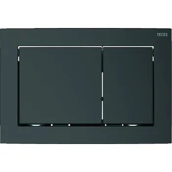 Splachovací tlačítko Splachovací tlačítko pro WC Tece Base, černá matná 9240723