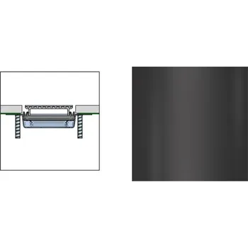 sprchový žlab Rošt Profilpas FLAT COVER XPF/60 leštěný grafit