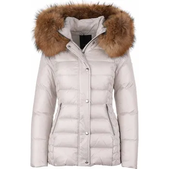 ROCKANDBLUE ALMA 70 cm – péřová bunda s velmi úzkým střihem 40