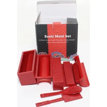 Sada na výrobu sushi Skyser červená
