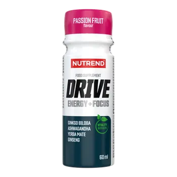 Energetický nápoj Nutrend Drive Energy+Focus 60 ml passion fruit