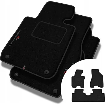 autokoberec Velurové autokoberce Motos 3 ks