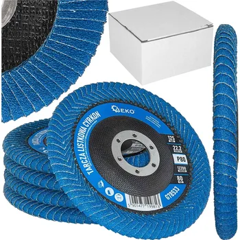 Brusný kotouč Brúsny lamelový kotúč na zvary 125 x 22,2 zrno 80 ZIRKON, GEKO