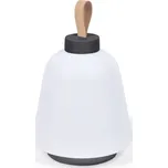 Bílá plastová LED stmívatelná stolní lampa (výška 24 cm) Udiya – Kave Home ID_1642196