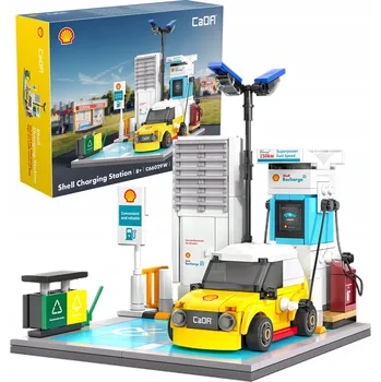 ostatní stavebnice STAVEBNICE BLOKY CADA HRUBOVÁ STAVBA NABÍJECÍ STANICE PRO AUTOMOBILY 8+