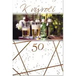 Ditipo Blahopřání - K VÝROČÍ 50.tiny, pánské 6890495