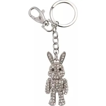Albi Štrasová klíčenka - Zajíček, kov f080019