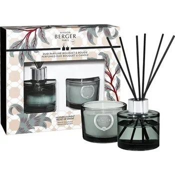Aroma difuzér Maison Berger ADAGIO mini duo Sametový orient difuzér 80ml + svíčka 80g 8230029