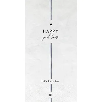 Papírový ubrousek Bastion Collections Papírové ubrousky XL - HAPPY GOOD TIMES, 16ks b420153