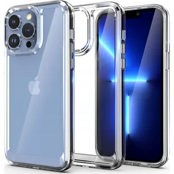 Pouzdro na mobilní telefon Zadní Kryt DMSTORE pro Apple iPhone 13 Pro Max CLEAR PREMIUM CASE bezbarvý